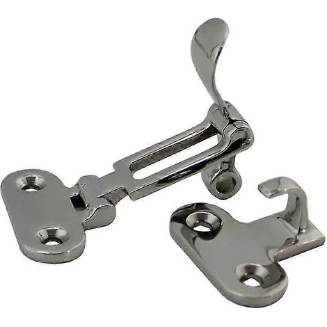 Verschluss aus seewasserbeständigem Edelstahl 316, abschließbarer Kippriegel, Halteriegel, Modell M (1/5)