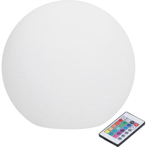 RGBW-LED-Rundlampe, 24-Tasten-Fernbedienung, 16 Farben, dimmbar, 4 Modi, multifunktionale Kugellampe für Zuhause (1/5)