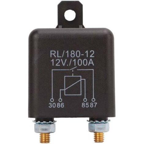Relais de démarrage Batterie Isolant Charge Relais Commutateur pour Voitures Motos Démarreurs Moteurs GPS 12V (1/4)