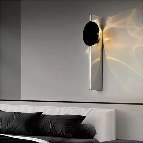 Applique murale rotative inox – Modèle 3, 33 cm (1/2)
