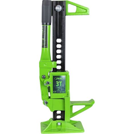 JBM 53895 Martinetto di sollevamento a cricchetto 3 T da 510 mm