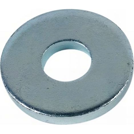 Rondelle plate charpente M16 x 45 x 5 mm Zinguée - Boite de 50 pcs - Fixtout RC16X45X502B