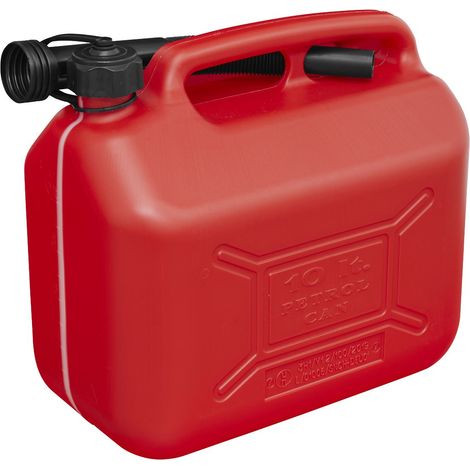 Sealey Fuel Can 10L - Red JC10PR