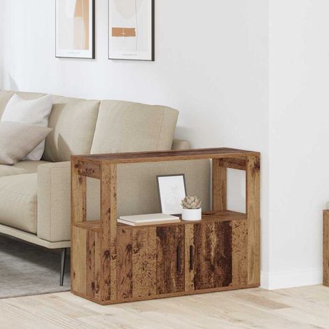 Buffet-Meuble de rangement Bois ancien 80 x 30 x 60 cm Bois d'ingénierie 139267 (1/5)