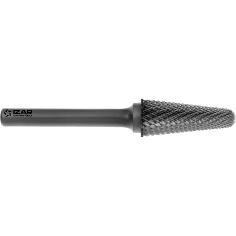 Fresa Rotativa Metal Duro Norma-Kel (L) Conica Redondeada - 9267 - 03,00X03,00 mm Dent.4 IZAR (1/4)