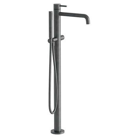 Bain Douche Triverde Monocolonne Sur Pied Sans Meca Metal Brosse Robinetterie TRIVERDE - CRISTINA ONDYNA TV18977