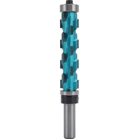 Fresa de corte al ras, vástago de 12 mm, rodamiento de doble espiral, longitud de corte de 75 mm, herramientas, piezas y accesorios para el acabado de la madera. (1/5)