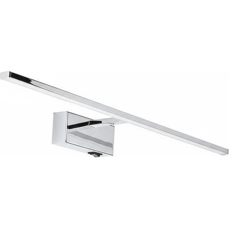 Applique de salle de bain LED 12W 850lm 4200K IP45 chrome – Interrupteur intégré – Angle d’éclairage 120° – Horoz Electric (1/5)