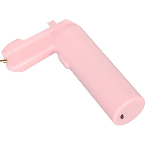 Aérographe électrique, mini compresseur d'air rechargeable universel, aérographe portatif pour le dessin des enfants, rose. (1/5)