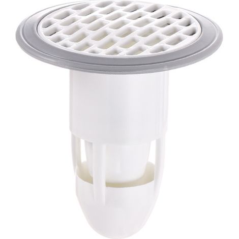 Filtro WC Waterway Deodore a tre blocchi antiodore con protezione da capelli e corpi estranei per scarico a pavimento. (1/3)