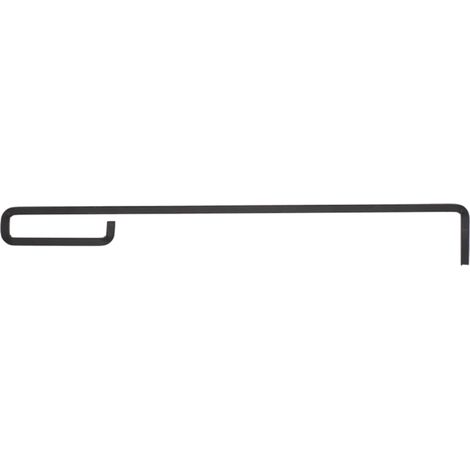 Tisonnier en Acier - Noir - L 58 cm - Livraison gratuite (1/2)