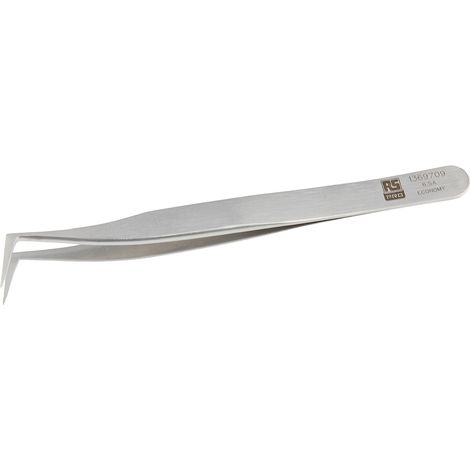 Brucelles RS PRO 6.SA pointe Angle, Plat en inox, L. 115 ( Prix pour 1 ) (1/3)