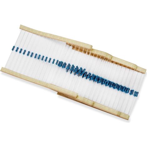 100 pièces 1 / 4w tolérance de 1% 1K ohm film métallique résistance DIY projets et expériences (1/5)
