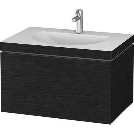 Lavabo da arredo Duravit DARLING NEW 800x540mm senza troppopieno 1 foro rubinetto ciliegio ticinese