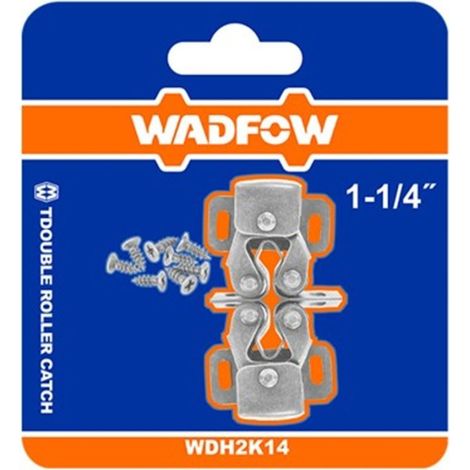Fermeture à double rouleau WADFOW - Acier galvanisé, 1-1/4", 0,6 mm d'épaisseur, fixations incluses (1/4)