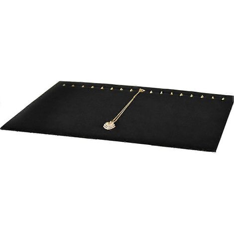 Présentoir à bijoux noir à 17 crochets (lot de 2) (1/5)