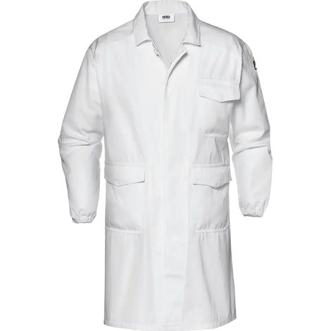 SIR SAFETY SYSTEM TEFLON Blouse de laboratoire protection chimique type 6 blanc Taille 62