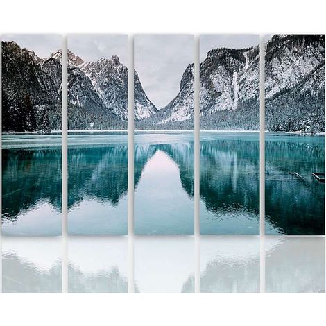 Tableau paysage de montagne - 200 x 100 cm (1/5)