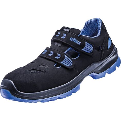 Atlas Sicherheitssandale SL 46 2.0 blue ESD S1 Arbeitsschuhe mit Aluminiumkappe, Größe: 38 (1/5)