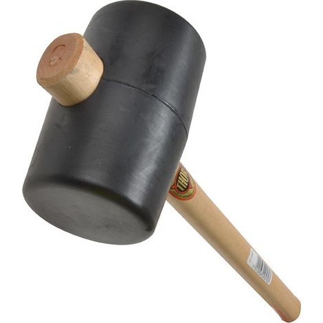 Thor 61-957 957 Black Rubber Mallet 90mm 1200g THO957