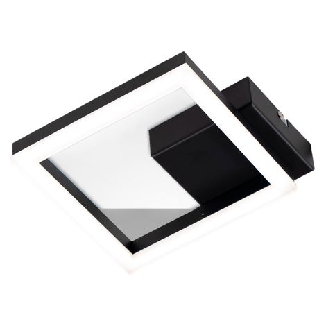 Plafonnier LED moderne BARD 11W Noir 3394-24-101 Fabas Luce