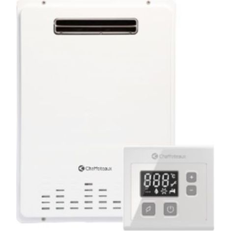 Scaldabagno a Gas Chaffoteaux Avenir Plus LNX Outdoor 22 litri codice 3632470 low NOx GPL