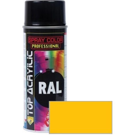 TOP ACRYLIC spray acrilico amarillo trafic ral-1023 400ml , 0UNIDADES