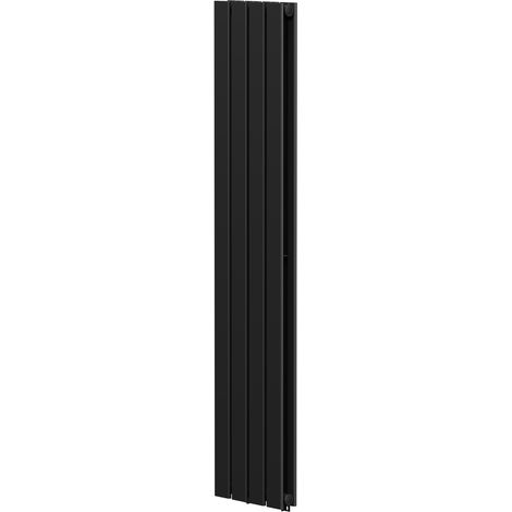 Colore Hudson Matt Black 1600mm x 300mm Double Panel Radiator (1/5)