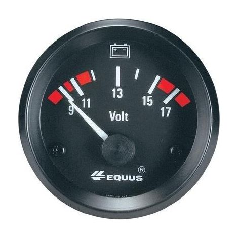 Equus 842060 voltímetro compacto y moderno para coche