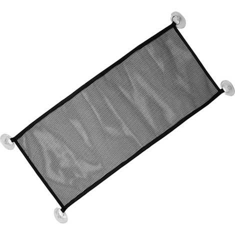 Hamac maille rectangulaire pour reptile, été respirant, lit suspendu avec ventouses, lézard, serpent, noir (1/5)