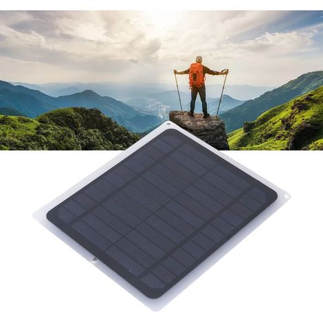 Mini panneau solaire 12 V, cage pour animaux 10 W, ventilateur d'extraction, chargeur de téléphone portable, nouveau panneau solaire monocristallin (1/5)