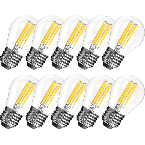 Ampoule à LED E27 Ampoules LED G45 Golf Dimmables 6 W Lot de 10 (1/4)