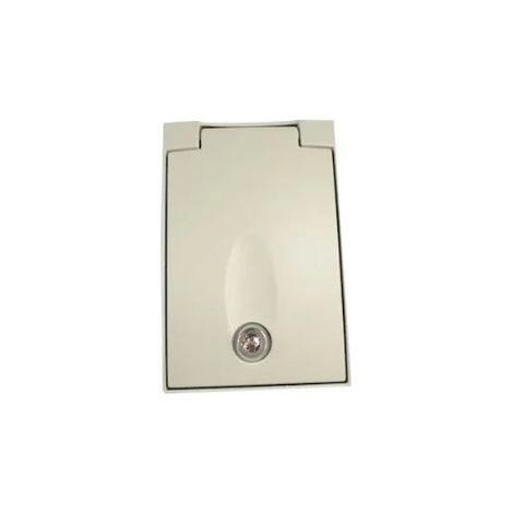 Came – Déverrouillage à clés extérieur pour motorisation de portail – Boîtier haute qualité – Résistant aux coupures d’électricité – 1FR0149