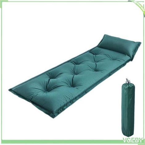 Matelas portable - FAFEICY - Matelas souple - Haute résilience - PVC+éponge - 1,9 x 0,6 m (25 mm) (1/5)