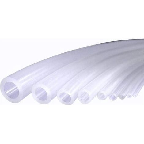 ZOLGINAH Tube en Silicone Flexible ID 7 mm x 11 mm OD épaisseur de 2 mm, Tuyau d'eau air de 2 mètre (1/4)