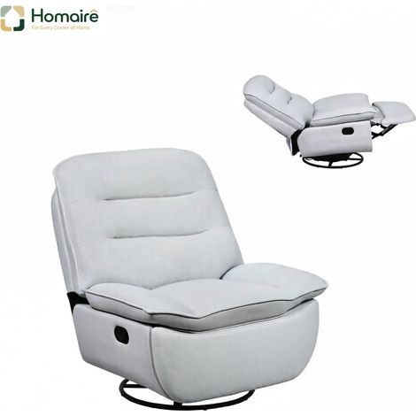 Blaues Stoffsofa mit Stauraum 95 x 49,5 x 106 cm HOMAIRE (1/5)