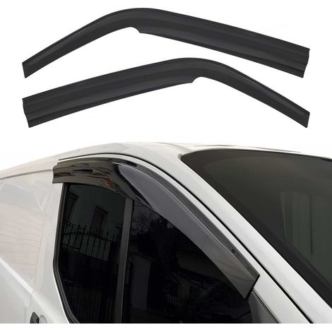 Déflecteurs De Vent Pluie d'air Compatible avec Renault Master 2014-2024 Acrylique 2 Pcs (1/5)