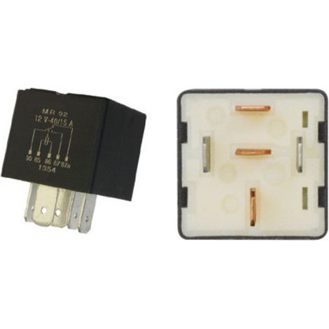relais inverseur 12v 40/15a 5 broches sans support