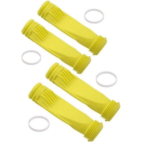 (4Pièces)W69698 Diaphragme Compatible avec Zodiac Baracuda G3 G4 Robot Nettoyeur de Fonds Piscine Automatique avec W81600 Anneau de Rétention Blanc (1/5)