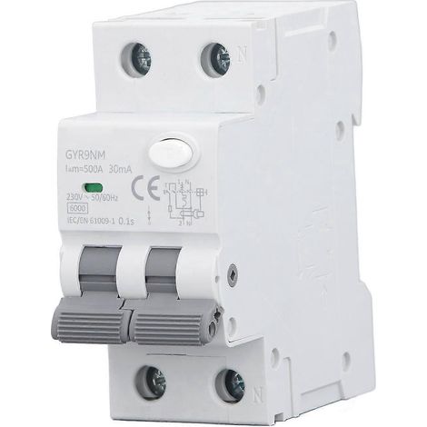 1P+N 20A 230V 30mA Fehlerstrom-Schutzschalter mit schneller Ansprechzeit und Mehrfachschutzschaltung