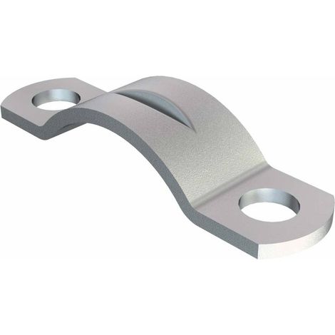 OBO Bettermann Collier de décharge de traction 9mm Acier galvanisé, 1437038 (1/2)