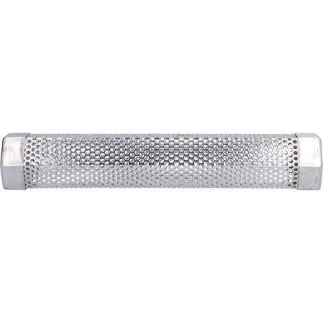 Générateur de Fumée Portable en Acier Inoxydable 304, Tube Fumeur Hexagonal pour Barbecue - Fumage à Chaud et Froid, Aliments Grillés, 30.6x5cm (1/5)