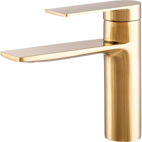 Granitan Faro Cascade Robinet Mitigeur De Lavabo - Or (1/3)