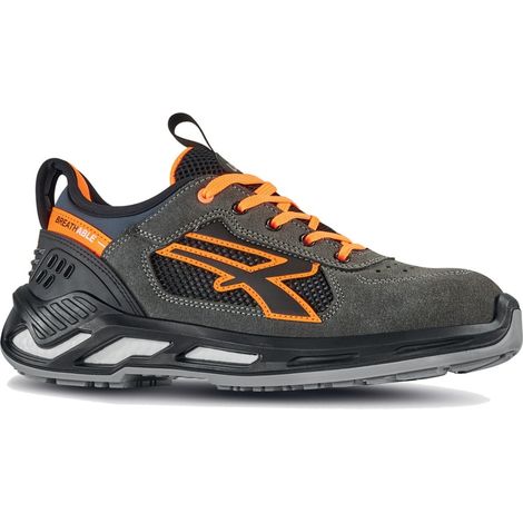 Scarpe UPower Red 360 - Ryder S1P Grigio/Arancione 37