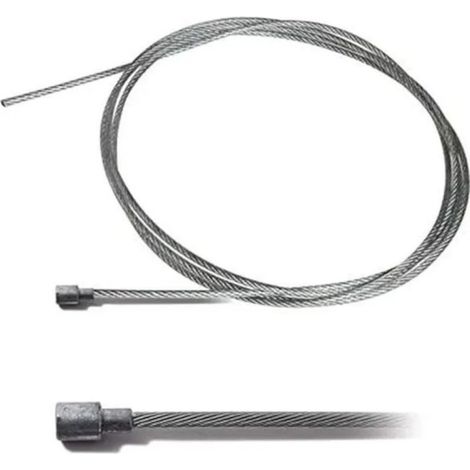 – Câble souple acier 2mm x 2.5m – Tête poire 6x6mm – Accessoire pour motoculteur – Compatible tondeuses et tracteurs