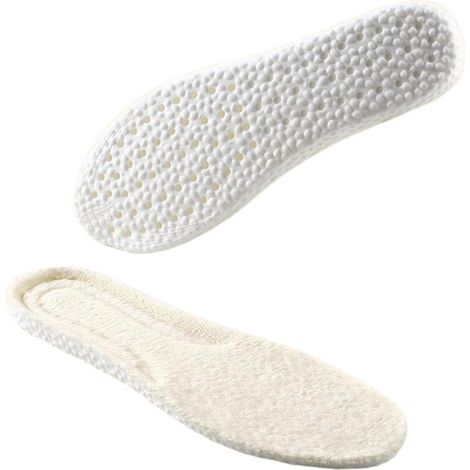 ABYSSE-Semelles chaudes automne/hiver - Taille S - Pointure 37-38 - Longueur 24,5 cm - Semelles épaisses amortissantes - Semelles sport épaisses - Semelles en coton - Semelles sport hivernales décontr (1/5)