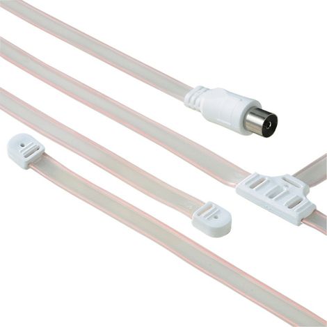 Hama Radio Wurfantenne Koax 75 Ohm UKW/FM dipole 1,5m