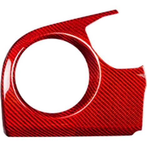 Roter Zierrahmen für die Lüftungsdüse im Armaturenbrett auf der Fahrerseite (1/5)