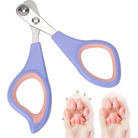 Ciseaux à griffes pour chat et coupe-griffes circulaire professionnel : évitez de trop couper les griffes de votre animal. Outil de coupe des griffes pour chat. (1/5)