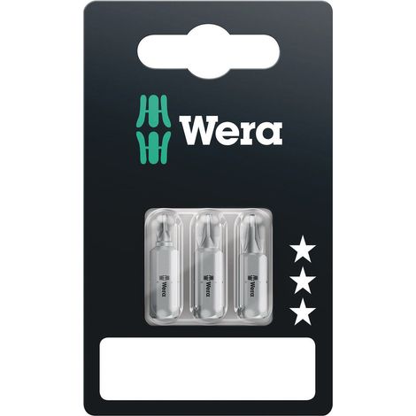 Wera 855/1 Z SB Bits, 3-teilig 05073311001 Sechskant (1/2)